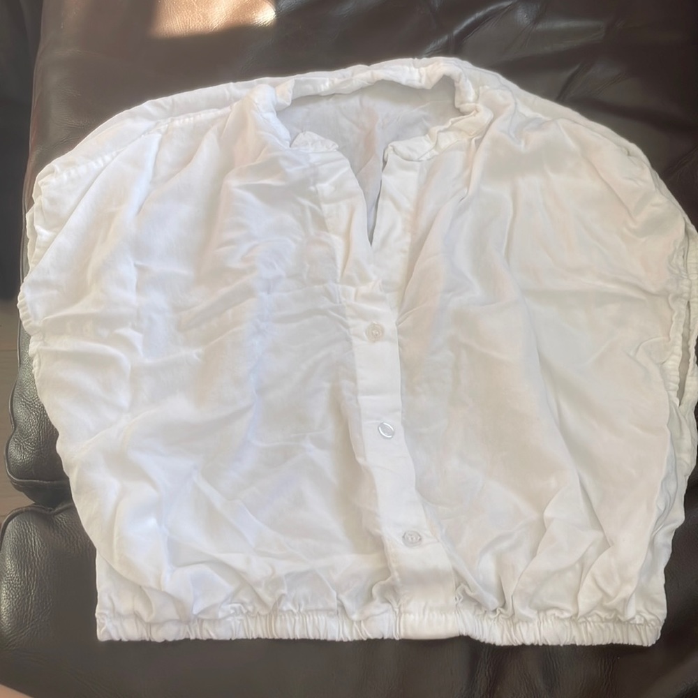 White airy top